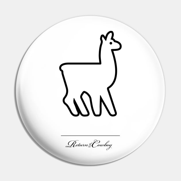 Meta Llama Pin by ReturnoftheCowboy