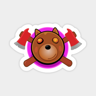 Piggy Doggy Magnets Teepublic - piggy roblox png doggy
