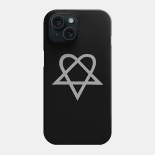 Heartagram Bam Margera HIM (gray) Phone Case