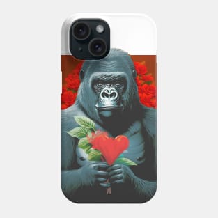 Valentine's Day in 2053  No. 4: Gorilla My Dreams on Valentine's Day Phone Case