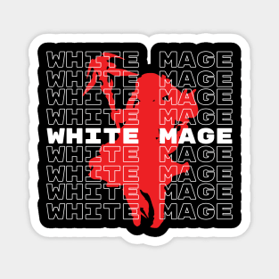 White Mage aesthetic - For Warriors of Light & Darkness FFXIV Online Magnet