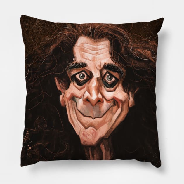 Gentle Giant: Peter Mayhew Pillow by metmangindaan