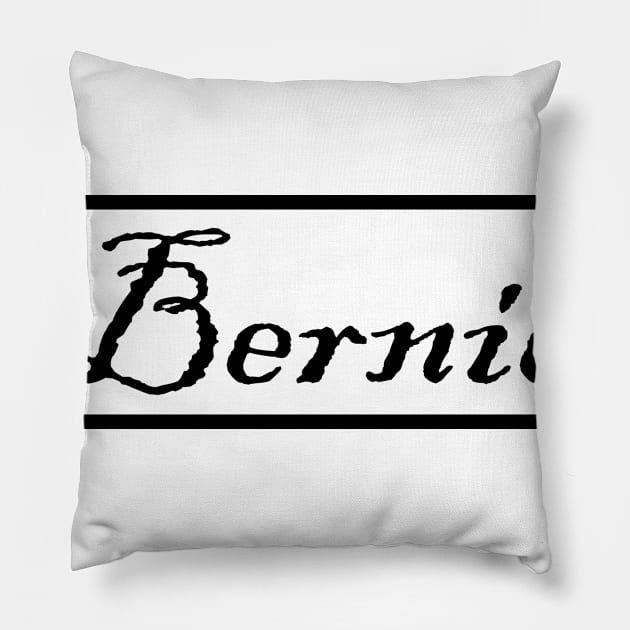 Bernie Pillow by Halmoswi