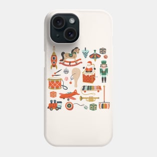 Vintage Christmas Toys Phone Case