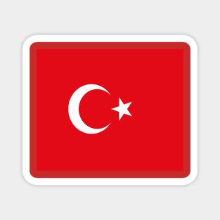 Turkey flag Magnet