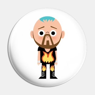 BAM BAM BIGELOW Pin