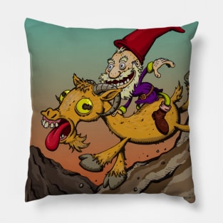 Go Gnome Go! Pillow