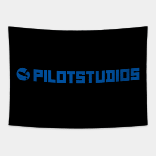 Pilot Studios Logo Blue Tapestry