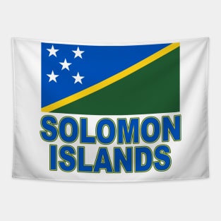 The Pride of the Solomon Islands - National Flag Design Tapestry