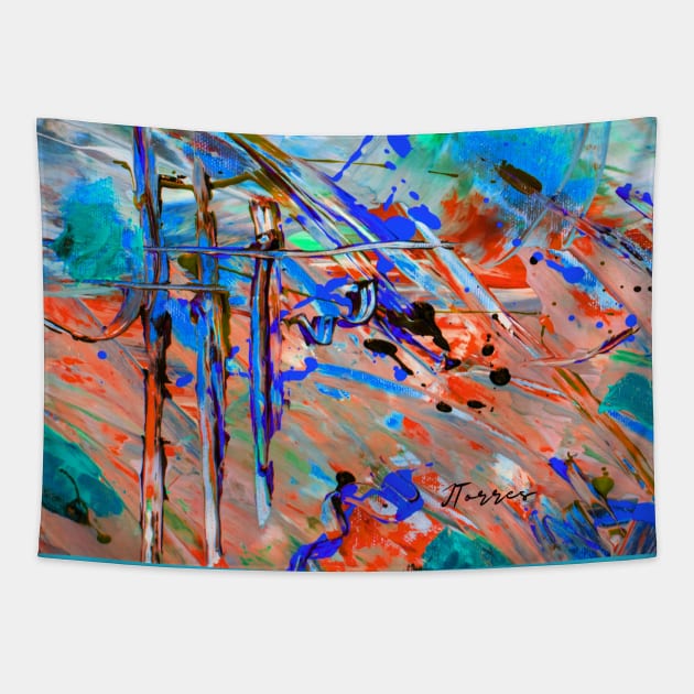 Paintbrush Tapestry by LibrosBOOKtique