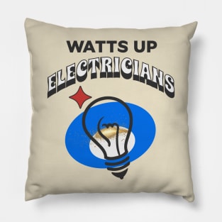 Electrical Engineering Funny Saying Pillow