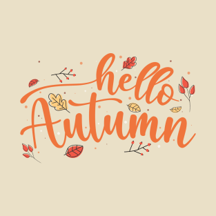 Hello Autumn Fall Vibes T-Shirt