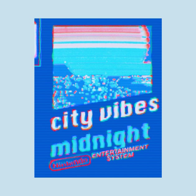 City Midnight NES by lofi_retrowave