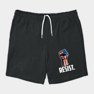Resist. Anti-Trump, Protest Design Shorts