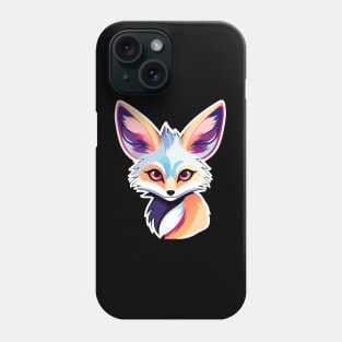Fennec Fox Illustration Phone Case