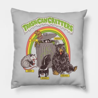 Trash Can Critters Pillow