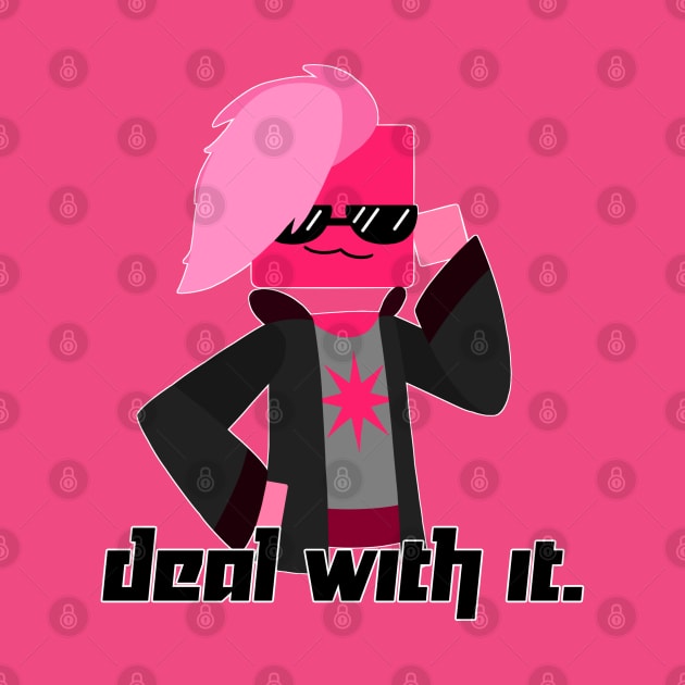 Cubonic says "Deal with it" by Ashton Waltz