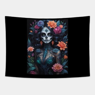 Midnight Visage Tapestry