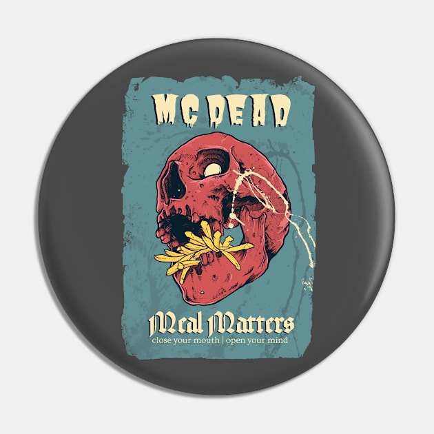 Mc Dead Skull Pin by KacperGilka