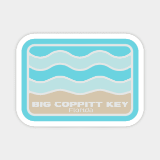 Big Coppitt Key Beach Florida - Crashing Wave on an FL Sandy Beach Magnet