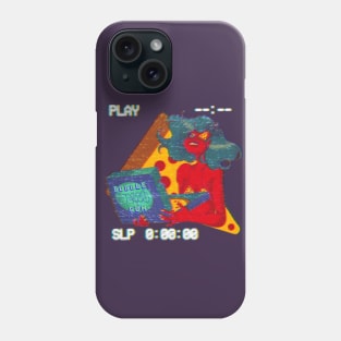 Pizza is a valid personality if you're risque about it Phone Case