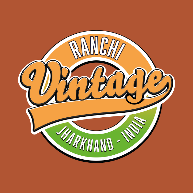 Ranchi vintage style logo by nickemporium1