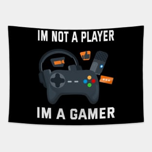 Im not a player im a gamer Tapestry