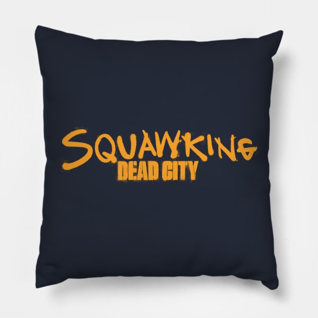 TWD: Dead City LOGO Pillow by SQUAWKING DEAD