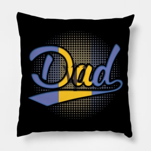 Barbadian Dad - Gift for Barbadian From Barbados Pillow