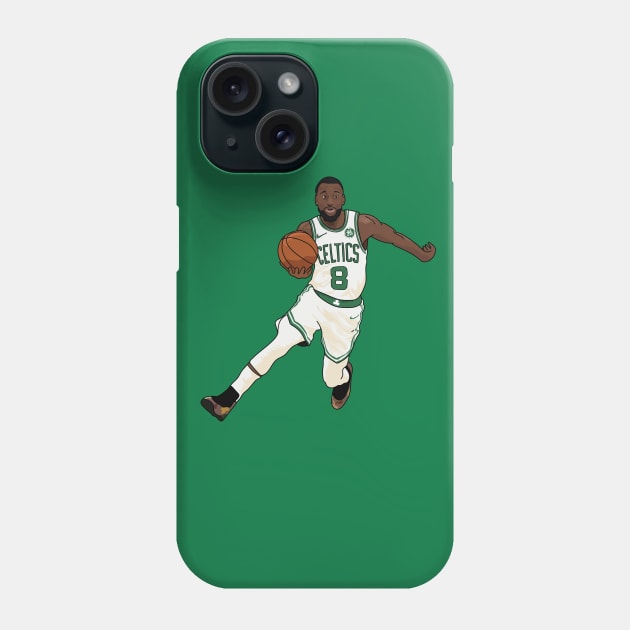 Kemba Walker Boston Celtics Phone Case by xavierjfong