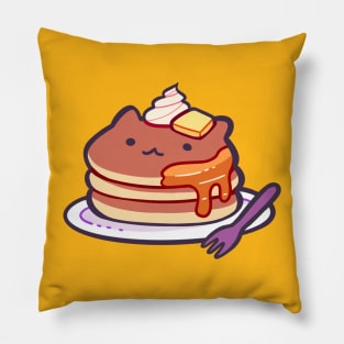 Cat Pancakes Pillow