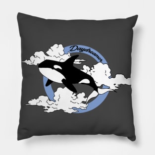 Daydreamer Flying Orca Pillow