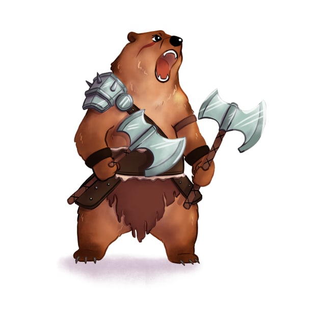 Barbarian Bear by Melissa Jan