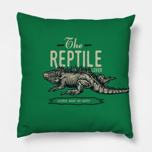 The Reptile Lover Pillow