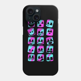 Marshmello smile mask Phone Case