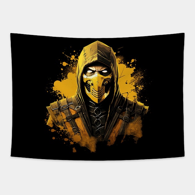 scorpion Tapestry by piratesnow