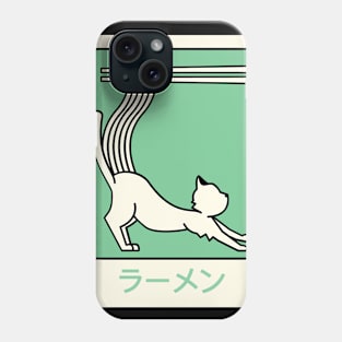 "Ramen" In Japanese | Cute Anime Manga Neko Cat Phone Case