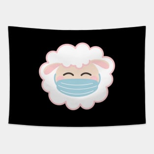 Masked Sheep - Sheep Funny Gift Ideas for Sheep Lovers Tapestry