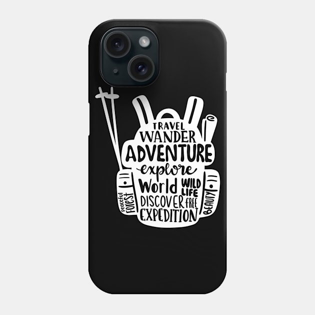 Traveller Bag Phone Case by ThrivingTees