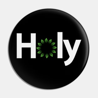 Holy being holy creative design Pin