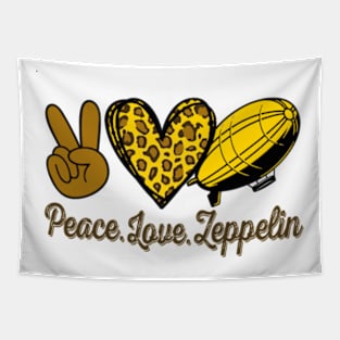 Zeppelin Love Peace Tapestry