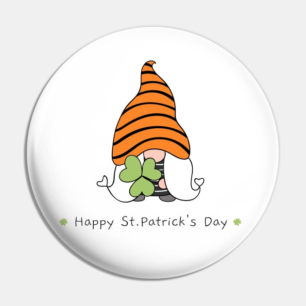 Happy St Patricks Day Pin by kevenwal