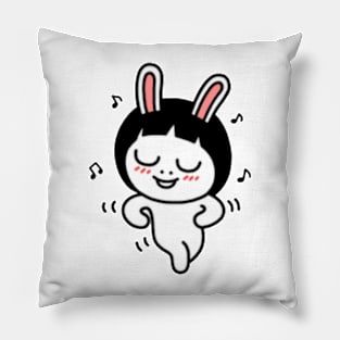 The Hard Life by Hozo - KakaoTalk Friend (Happy) Pillow