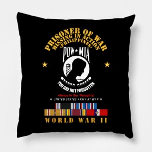 POW - MIA - Phil - Thoughts w WWII POW SVC Pillow