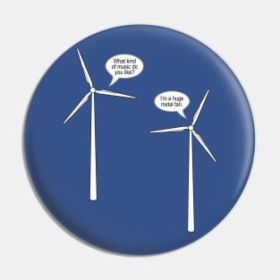 Wind Turbine Talk Pin