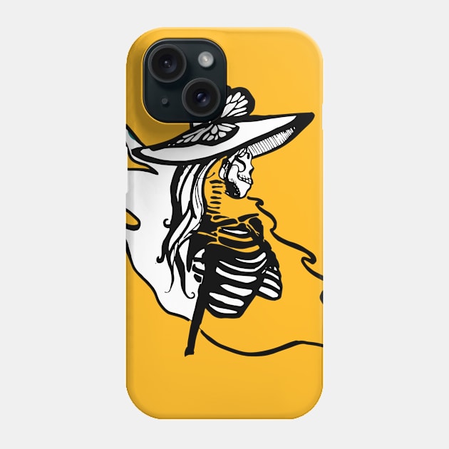 Skeleton Phone Case by denbecka