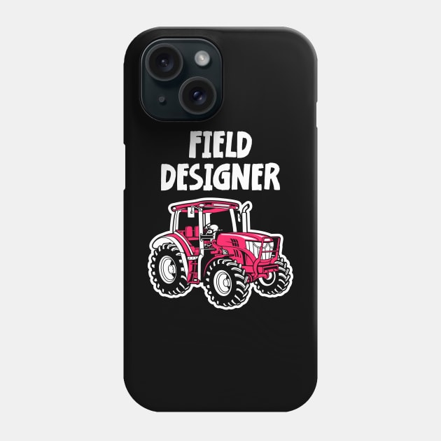 tractor boys kids cool dudes driving tractor Phone Case by jodotodesign