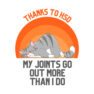 Thanks to HDS My Joints Go Out More Than I Do T-Shirt