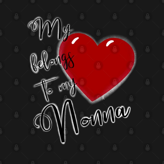 My Heart Belongs to Nonna by AnnaDreamsArt