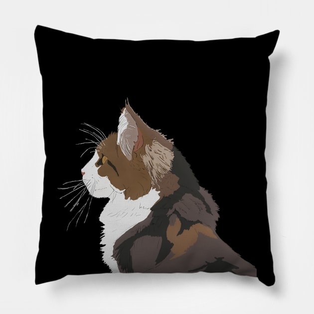"Cat" Pillow by TheOuterLinux